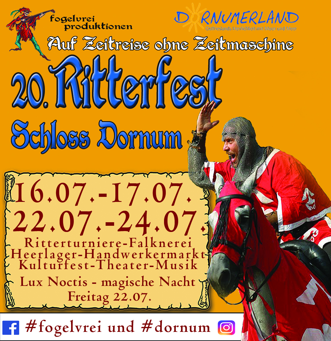 Ritterfest in Dornum 2022
